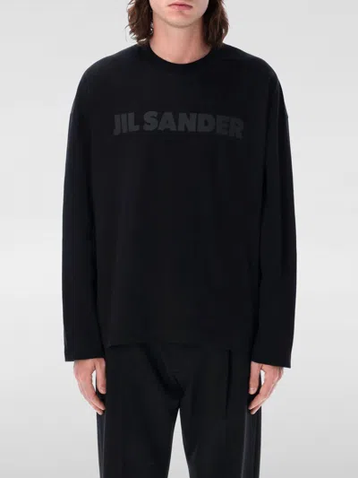 JIL SANDER T-SHIRT JIL SANDER MEN COLOR BLACK,G51001002