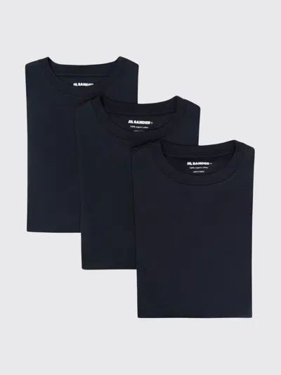 Jil Sander T-shirt  Men Color Blue