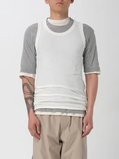 JIL SANDER T-SHIRT JIL SANDER MEN COLOR GREY,G98909020