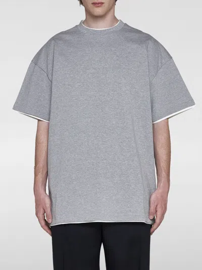 Jil Sander T-shirt  Men Color Grey