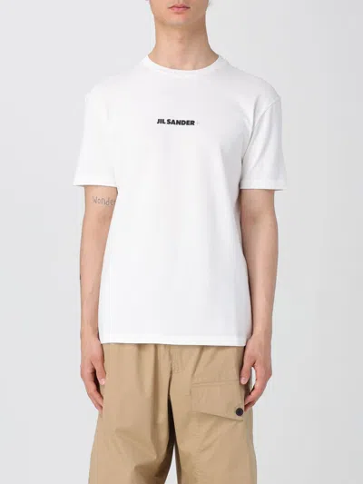 JIL SANDER T-SHIRT JIL SANDER MEN COLOR NUDE,G50989226
