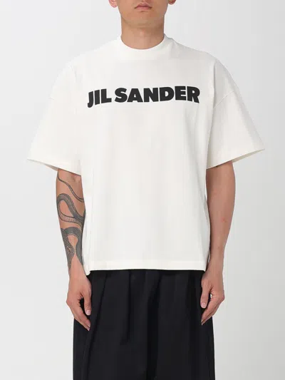 JIL SANDER T-SHIRT JIL SANDER MEN COLOR WHITE,H13720001