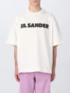 Jil Sander Logo-print Cotton T-shirt In White
