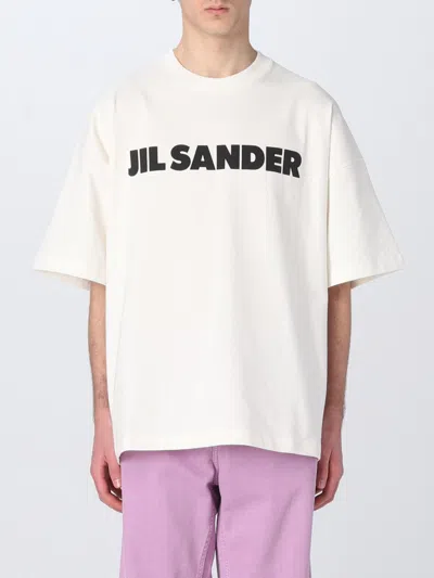 Jil Sander White Cotton T-shirt