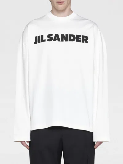 JIL SANDER T-SHIRT JIL SANDER MEN COLOR WHITE,F73823001