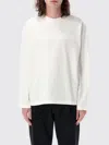 Jil Sander T-shirt With Front Logo Print In Weiss