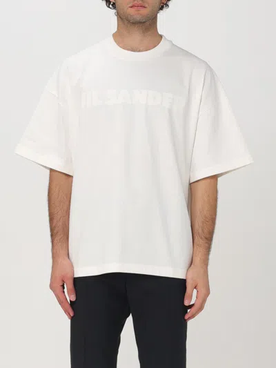 Jil Sander Men's Basic T-shirt In White
