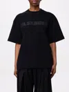 T恤 JIL SANDER 女士 颜色 黑色