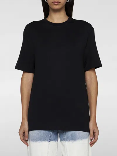 Jil Sander Logo-print Cotton T-shirt In Black
