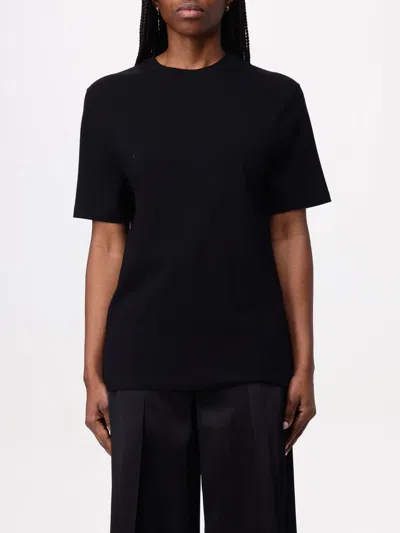 Jil Sander T-shirt  Woman Color Black In Schwarz