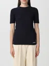 Jil Sander Classic T-shirt In Black