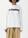 Jil Sander Logo Motif T-shirt In White