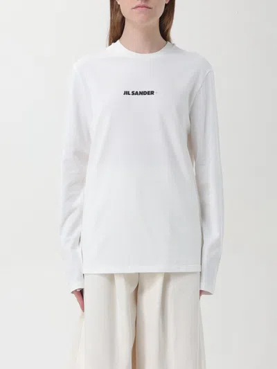 JIL SANDER T-SHIRT JIL SANDER WOMAN COLOR WHITE,F83089001