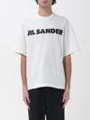 Jil Sander Logo-print Cotton T-shirt In White