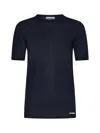 Jil Sander Classic T-shirt In Black