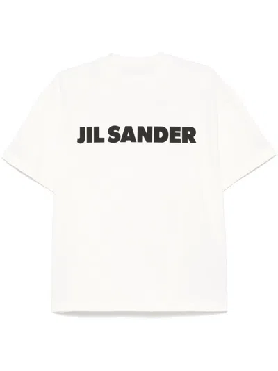 JIL SANDER T-SHIRT MIT LOGO-PRINT