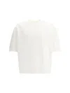 Jil Sander Cotton Crew-neck T-shirt In Optic White