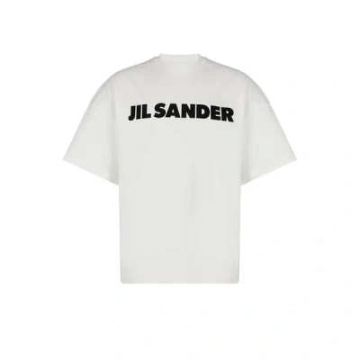 Jil Sander White Cotton T-shirt