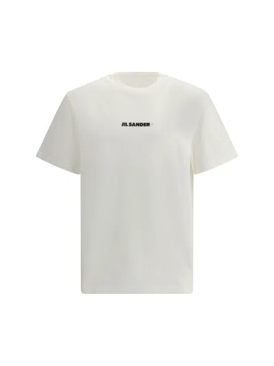 Jil Sander White Cotton T-shirt