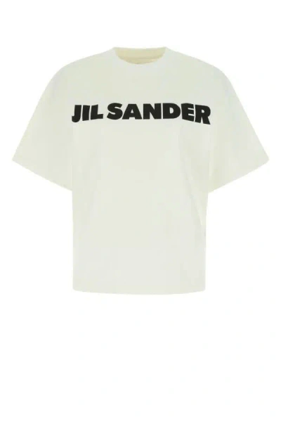 Jil Sander T-shirt Ss In Neutral