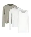 Jil Sander T-shirt And Tank Set - Green/white In White