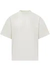 Jil Sander T-shirt In Metallic