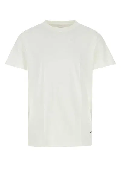 Jil Sander White Cotton T-shirt Set