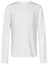 Jil Sander Basic Long-sleeved T-shirt In White