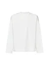 Jil Sander Logo Printed T-shirt In White