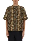 Jil Sander T-shirt With Animal Pattern