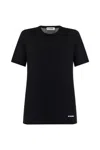 Jil Sander Logo Cotton Jersey T-shirt