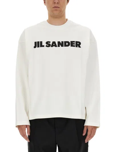 JIL SANDER T-SHIRT WITH LOGO