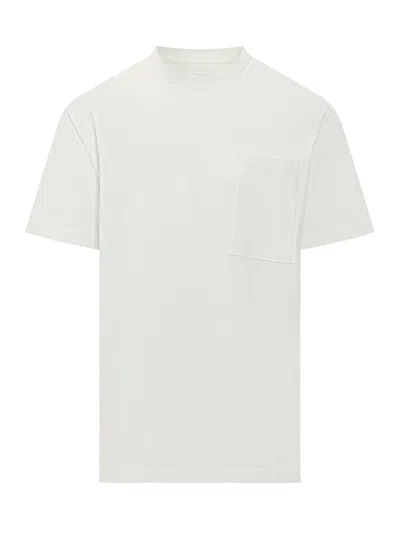 Jil Sander T-shirt With Pocket In White