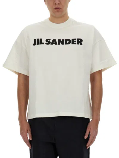 JIL SANDER JIL SANDER T-SHIRT WITH PRINT