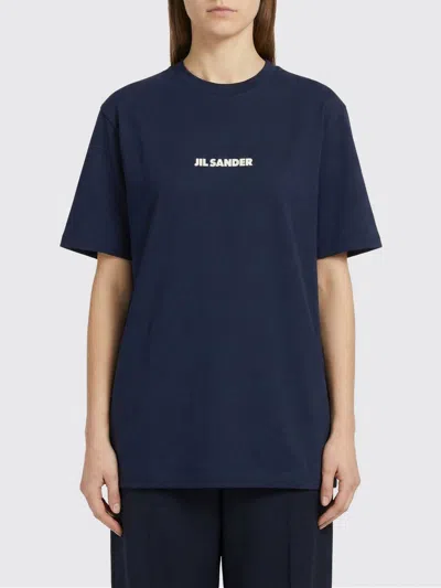 Jil Sander T-shirt  Damen Farbe Blau In Blue