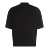 Jil Sander M-clarksvillex Black Stretch Ribbed Jersey Bandeau Top
