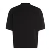Jil Sander M-clarksvillex Black Stretch Ribbed Jersey Bandeau Top