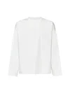 Jil Sander Logo Printed T-shirt In Beige