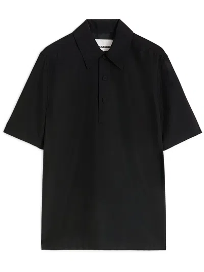 Jil Sander T-shirts And Polos Black