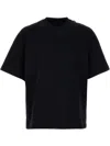 Jil Sander Basic Crewneck T-shirt In Black