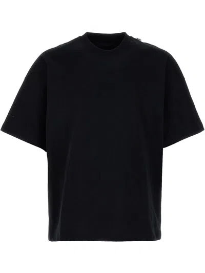 JIL SANDER JIL SANDER T-SHIRTS AND POLOS BLACK