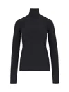 Jil Sander Classic Turtleneck In Black