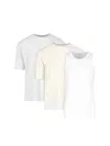Jil Sander 3-pack T-shirt Set In Multicolour