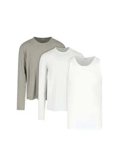 JIL SANDER JIL SANDER T-SHIRTS AND POLOS