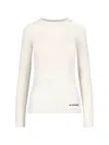 Jil Sander Logo T-shirt In White