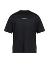 Jil Sander Logo T-shirt In Black