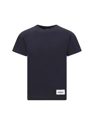 Jil Sander T-shirts In Blue