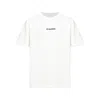 Jil Sander Men White Crewneck T-shirt With Logo Lettering On The Front In Cotton Man In White