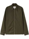 Jil Sander Hemdjacke Mit Reissverschluss In Black