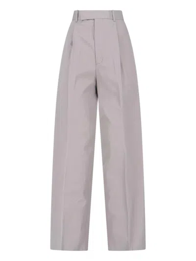 Jil Sander Tailored Pants In Brown